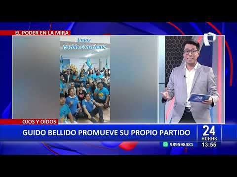 Guido Bellido promueve su propio partido político Pueblo Consciente