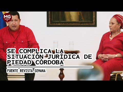 ATENCIÓN  SE COMPLICA LA SITUACIÓN JURÍDICA DE PIEDAD CORDOBA