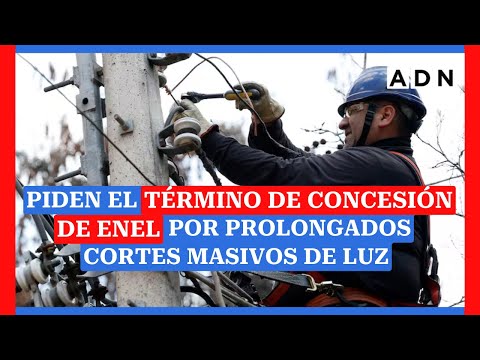 Piden el TÉRMINO DE CONCESIÓN de ENEL por prolongados cortes masivos de luz