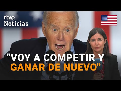 BIDEN: SOLO el TODOPODEROSO PUEDE APARTARME de la CARRERA a la REELECCIÓN | RTVE Noticias