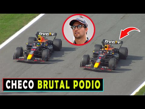 ASÍ REACCIONA PRENSA EUROPEA a PODIO de CHECO PEREZ en la FORMULA 1 GP DE ITALIA F1