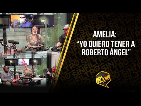 Amelia: Yo quiero tener a Roberto Ángel para desacatarlo y que se divorcie!!!