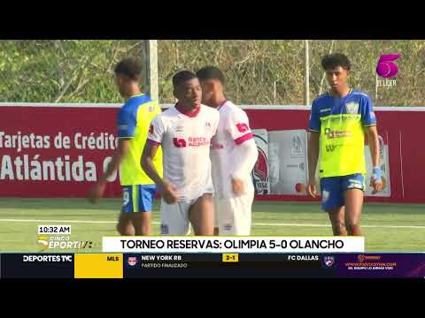 Torneo de reservas: Olimpia 5-0 Olancho