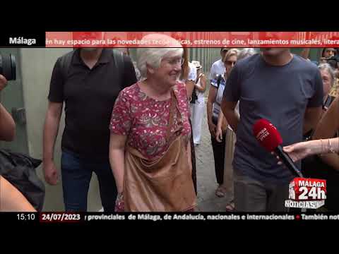 Noticia - Clara Ponsatí sale libre de la Ciutat de la Justícia de Barcelona