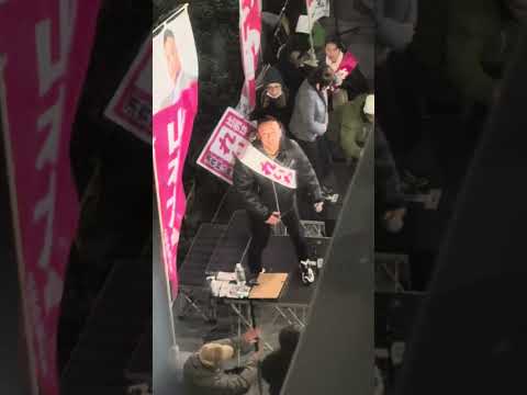 ★山本太郎演説★梅田ヨドバシ前