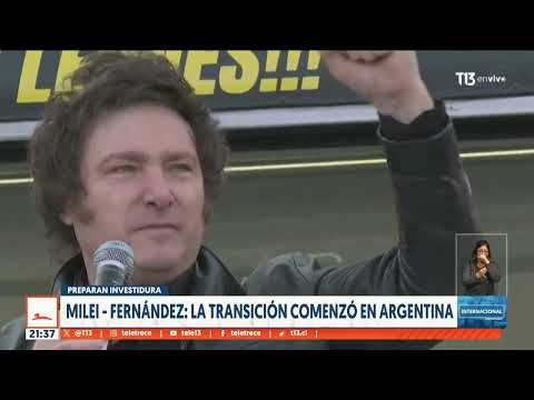 Milei - Fernández: Comenzó la transición de mando en Argentina