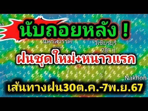 นับถอยหลัง❗️ฝนชุดใหม่ลมกระโชก