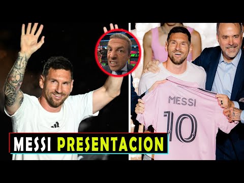 ASI REACCIONA PRENSA EUROPEA A PRESENTACION DE LIONEL MESSI CON INTER DE MIAMI