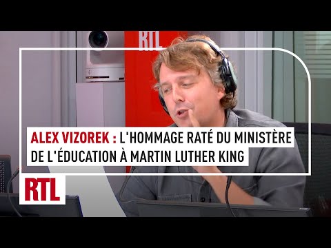 Alex Vizorek : Eric Zemmour réagit à l'hommage raté du ministère de l'Education à Martin Luther King