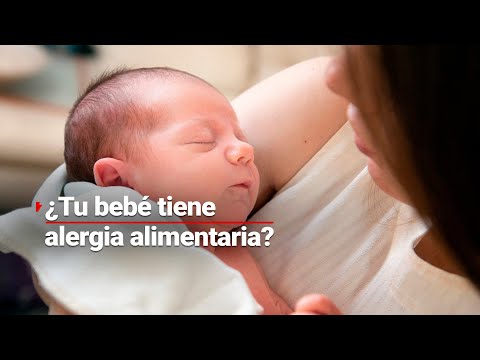 ¿Conoces a algún bebé con cólicos constantes? ¡Podría tener alergia alimentaria!