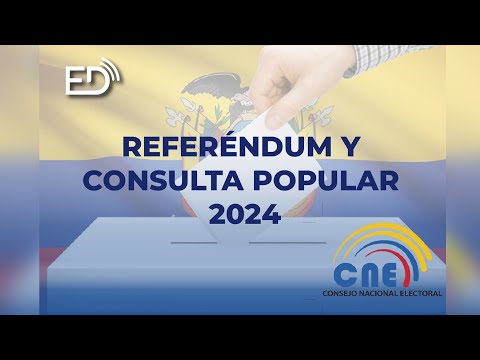 EN VIVO  Ecuador en Directo en las urnas | 21/04/2024.