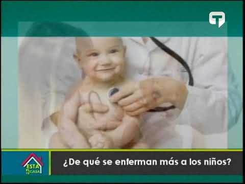 ¿De qué se enferman más los niños?