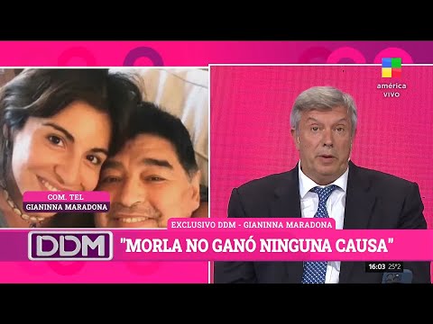 Gianinna Maradona: Matías Morla me da rechazo y me genera ira