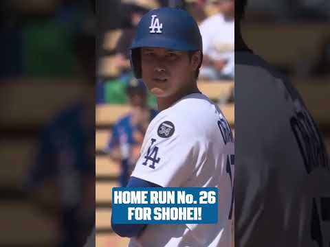 Shohei Ohtani adds on to the Dodgers lead with his 26th HR!