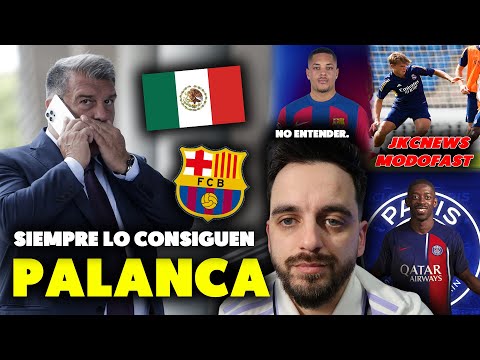 PALANCA de MÉXICO ayudará AL BARÇA a INSCRIBIRLOS a TODOS · ¿ANSU SE VA? · NICO PAZ NO LA HUELE...