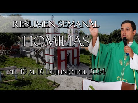 Resumen de Homilías, del 10 al 16 de Junio del 2024 - Padre Arturo Cornejo
