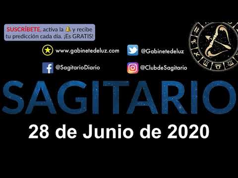 Horóscopo Diario - Sagitario - 28 de Junio de 2020