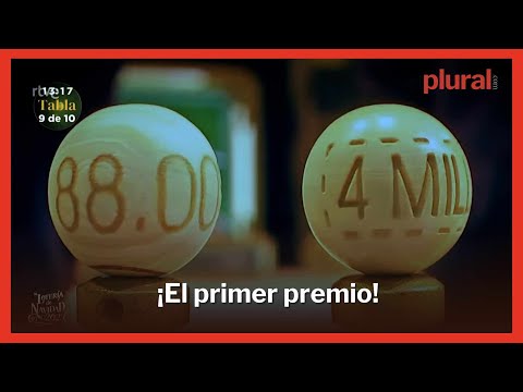 88008, primer premio de la Lotería de Navidad 2023