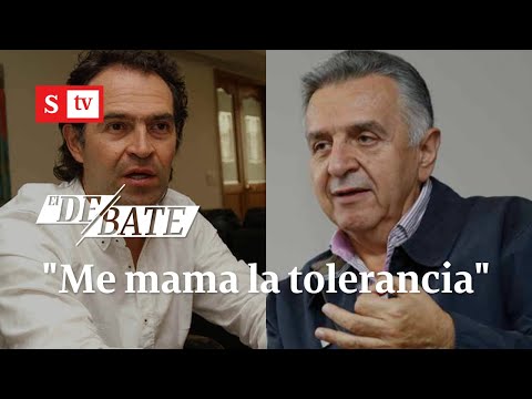 Nunca se mame de la tolerancia: Federico Gutiérrez a Lucho Garzón | El Debate