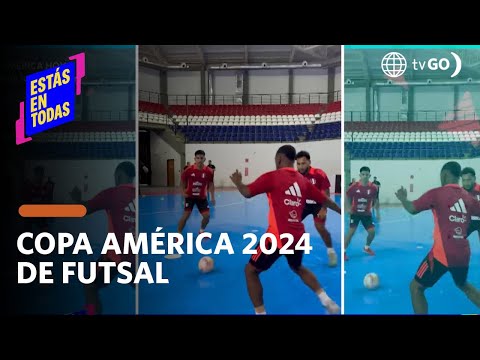 Estás en Todas: Conoce a nuestros representantes para la Copa América de Futsal  (HOY)