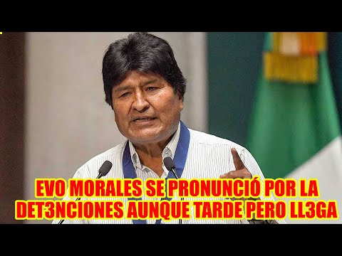 EVO MORALES SEÑALO QUE INGLATERRA TAMBIEN ESTUVO D3TRAS DEL GOLP3 DE EST4DO EN BOLIVIA...