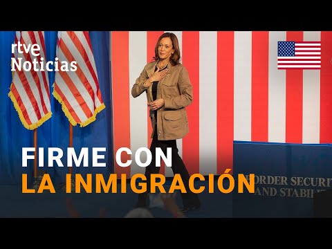 EE.UU: HARRIS promete RESTRICCIONES al asilo y ASEGURAR LA FRONTERA si llega a presidir I RTVE