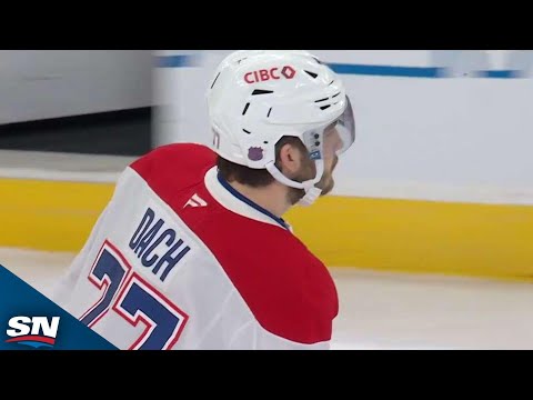 Canadiens Kirby Dach Credited With Goal Thanks To Crazy Bounce