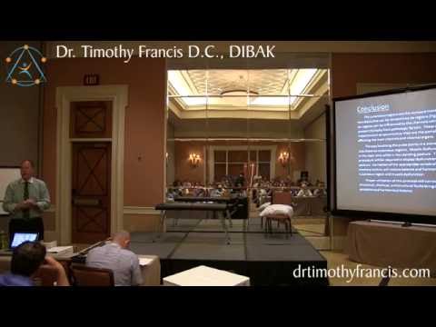 Dr Timothy Francis DC DIBAK Speaks at ICAK 2016