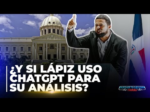 LÁPIZ CONCIENTE USA INTELIGENCIA ARTIFICIAL PARA PODER ANALIZAR TEMAS (GENERACIÓN ALOFOKE)