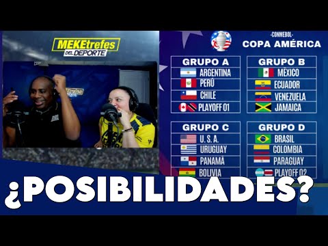 Posibilidad de CONCACAF En Copa América | Llamadas en VIVO Grupos Completos
