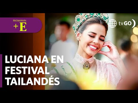 Luciana Fuster deslumbró en un festival tailandés | Más Espectáculos (HOY)