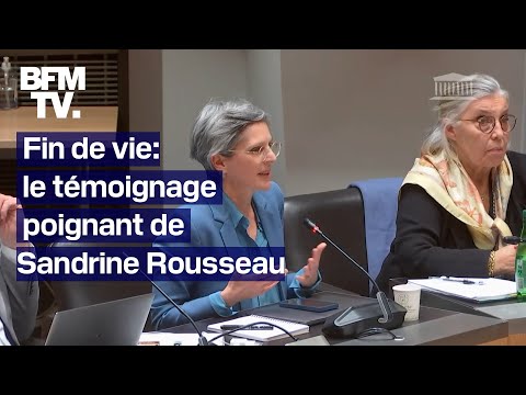 “J’ai aidé ma mère à mourir”: le témoignage de Sandrine Rousseau lors des débats sur la fin de vie