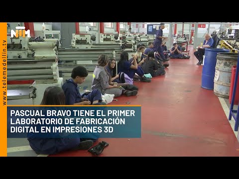Pascual Bravo tiene el primer laboratorio de fabricación digital en impresiones 3D - Telemedellín