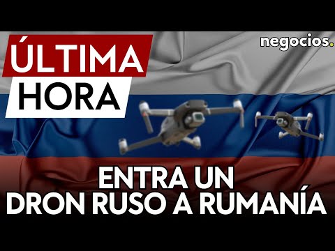 ÚLTIMA HORA | Cazas rumanos y españoles reaccionan a la entrada de un dron ruso a Rumanía