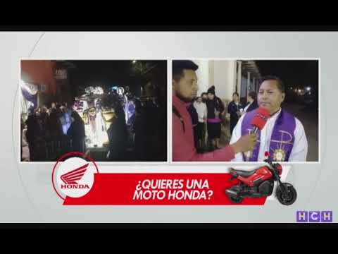 Feligreses de La Esperanza, Intibucá participan activamente en las procesiones