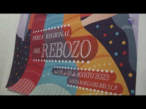 Impulsa Secretaría de Turismo la Feria del Rebozo 2023 en Santa María del Río