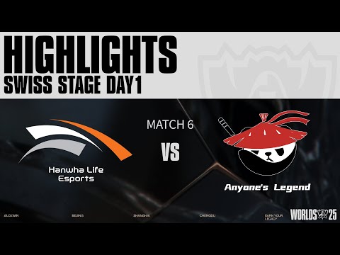 HLE vs AL 매치 하이라이트 | 스위스 Day 1 | 2025 월드 챔피언십
