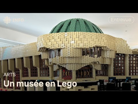 Un hommage en Lego au Musée canadien de l’histoire