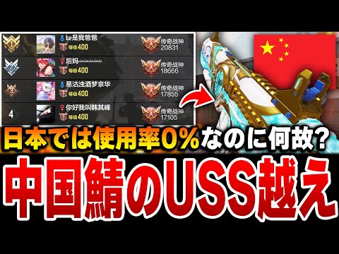 日本とは全くの別環境...中国鯖の世界ランキングで‘‘USS-9の使用率越えのショットガン‘‘があるんだけど何故...？【CODモバイル】