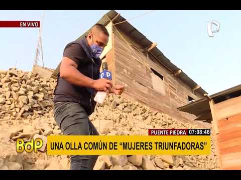 Buenos Días Perú brindó ayuda a AH 'Hermoso Huascarán' en Puente Piedra