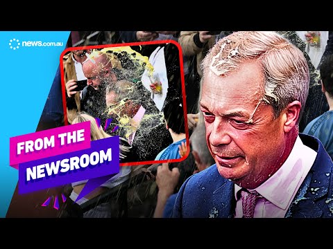 Farage doused in Maccas milkshake at Wetherspoons | Daily Headlines