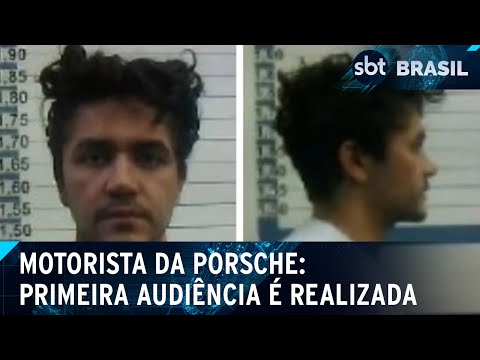 Justiça realiza primeira audiência de empresário que matou motorista de app | SBT Brasil (28/06/24)