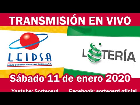 LEIDSA y Lotería Nacional en VIVO / Sábado 11 de enero 2020