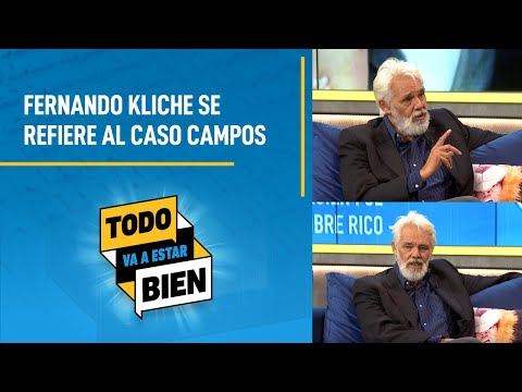 “Mucha gente opina sin saber”, Fernando Kliche se refiere a la querella contra Cristián Campos
