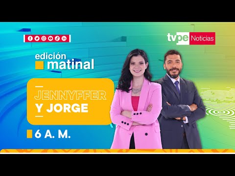 EN VIVO TVPerú Noticias Edición Matina lI de hoy miércoles 19 de abril del 2023