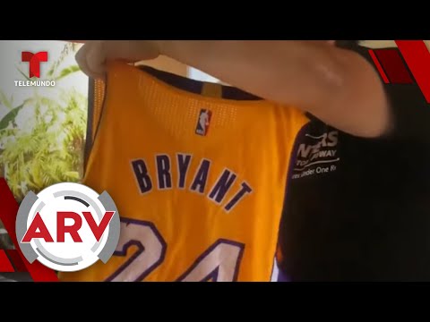 Hallan recuerdos de Kobe Bryant en un depósito abandonado en Los Ángeles | Al Rojo Vivo | Telemundo