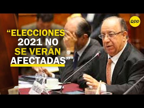 Tuesta Soldevilla: “elecciones 2021 no deberían verse afectados, sus organismos son autónomos”