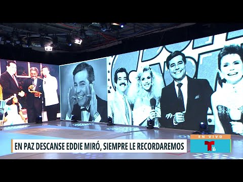 Día a Día rinde emotivo homenaje a Eddie Miró