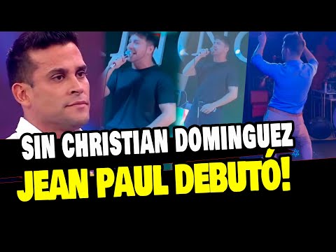 JEAN PAUL DEBUTÓ COMO SOLISTA TRAS DEJAR A CHRISTIAN DOMINGUEZ POR AMPAYS