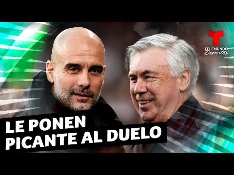 Pep Guardiola y Carlo Ancelotti: Una envalentonada rivalidad | Telemundo Deportes